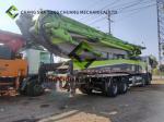 Zoomlion ZLJ5440THBBF 56X-6 RZ Mercedes Benz Used Concrete Pump Truck Four Axle