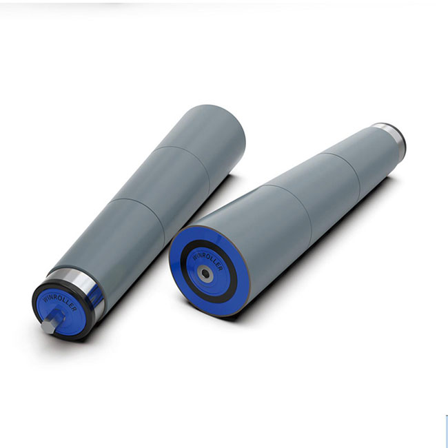 Plastic Tapered Conveyor Driven Roller With Anti Rust For Zero-Discharge Curve Conveyor Line