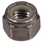 SS304 SS316 DIN985 M6 M8 M10 Nylon Nut Stainless Steel Hexagon