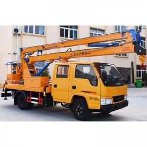 Wholesale 16M Hydraulic Aerial Platform Vehicle , Truck Mounted Boom Lift Vehicle 8.4 M Max.Lifting Height from china suppliers