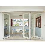 Customizable Heavy-duty Aluminum Framed Bi-fold Doors For Large Industrial