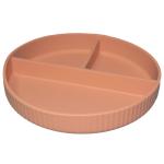 BPA Free Baby Silicone Products Non Slip Suction Cups Plates Set For Weaning