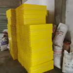Colorful Yellow Plastic Blister Thermoformed Vacuum Plate Egg Packaging