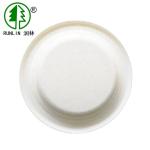 14oz White Biodegradable Food Bowls Bagasse Pulp Paper Bowls Microwave Safe