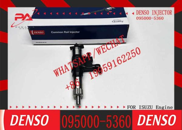 Diesel common rail injector 095000 5360 0950005360 095000-5360 for 6HK1 T6500