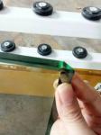 Thin Glass Glass Edging Machine Fssd 9 Heads Automatic Straight Line Beveling
