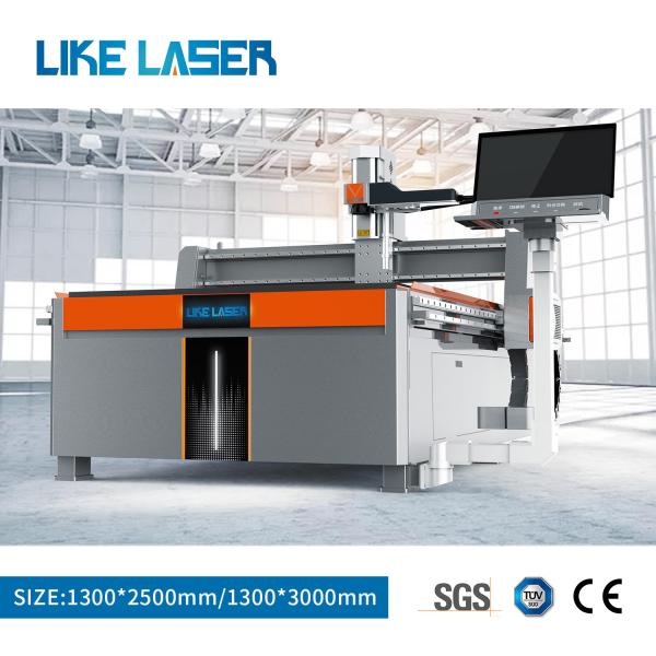Stainless Steel Plate Decoration Laser Metal Etching Machine with H3-1326 1300mm