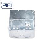 UL Standard Electrical Conduit Square Junction Box Galvanized Outlet Box Conduit