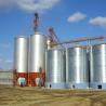 Buy cheap Wheat Storage Silos Galvanized Steel Grain Feed Bin Flat Bottom 3.5mm Steel from wholesalers