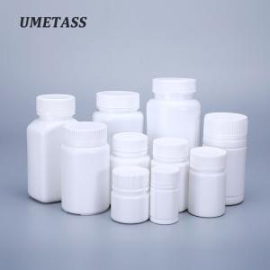 Wholesale 20ML-200ML Capacity UMETASS HDPE White Plastic Bottle for Pill Storage Capsule Storage from china suppliers