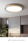 LED Ceiling Light All Copper Living Room Light Nordic Simple Room Round gold