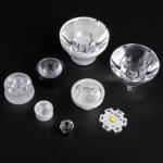 Narrow beam PMMA spotlight lens , 5 Degree outdoor lighting kits