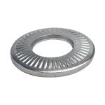 Stainless Steel SUS304 Plain Conical Knurled Spring Washers NF E 25-511