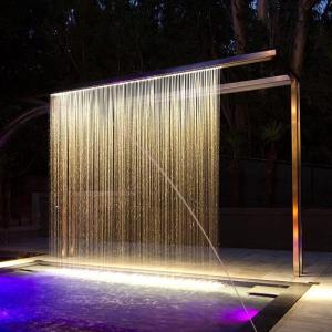 Wholesale Commercial Swimming Pool Rusty Steel Water Feature Customizable Innovative For Outdoor from china suppliers