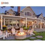 Customized Restaurant Modern Aluminum Pergola White American Style