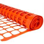 Rigid Orange Outdoor Safety Fence Orange Barrier Safety Fencing