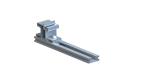 5 Degree Framed Flat Roof Solar Mounting System Commercial Ballasted Roof Mount