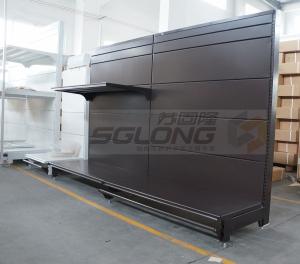 Wholesale Indoor Outdoor Gondola Racking System , Metal Gondola Shelving Units from china suppliers