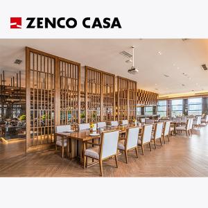 Wholesale Hotel Restaurant Furniture Includes Single Solid Wood Dining Table And Dining Chairs from china suppliers