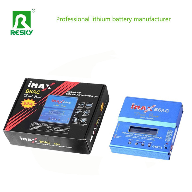 Imax B6AC RC Balance Charger 80W 6A Digital LCD Display Lipo NiMH Battery