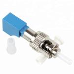 ST to LC Hybrid Simplex Metal Fiber Adapter, ST fiber optic connector,