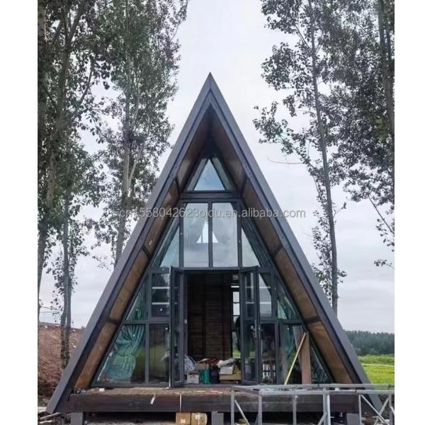 Customized Color Steel Frame Modern Luxury Design Prefabricated Wooden Garden