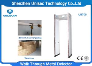 Wholesale Safty Door Frame Metal Detector 24 Zones / Multiple Zones For Exhibition Center from china suppliers