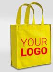 Canvas Grocery Shopping Bags Handles - Cloth Grocery Tote Bags - Reusable
