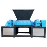 High Power 15000W Double Shaft Shredder For Household Waste With 9CrSi/D2/SKD-11