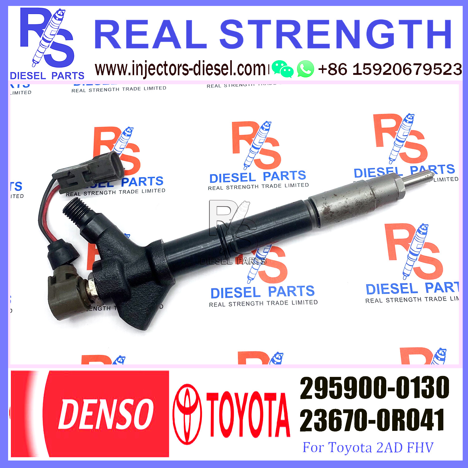 Common Rail Injector 2959000130 236700R041 295900-0130 23670-0R041