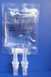 Double Port Non PVC Infusion Bag SGS 1000ml Normal Saline Bag