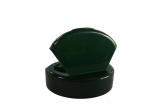 Dark Green Plastic Bottle Lids Smooth Closure 20/410 24/410 For Lotion Bottle