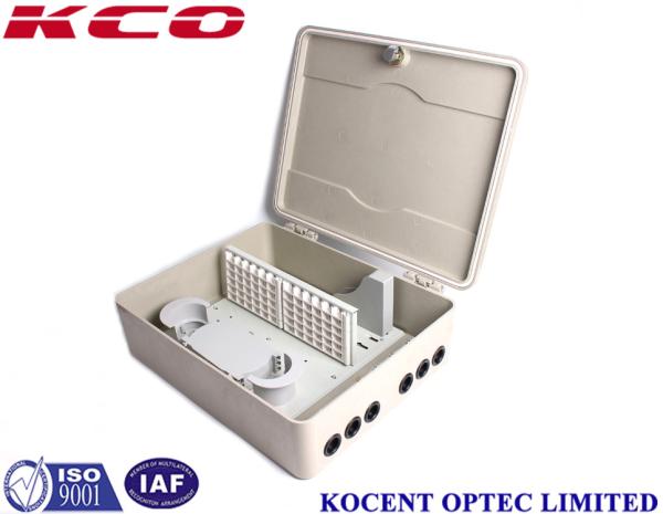 72 Ports SMC Fiber Optic Terminal Box , Outdoor Wall Pole Mount Ftth Distributio