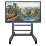 High Quality 40Kgs Interactive Whiteboard Stand Flat Screen Cart Lift Mute