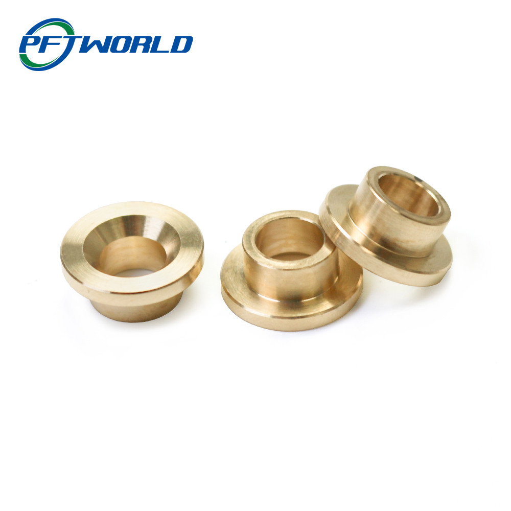 Titanium Anodize Brass Turning Parts , LGS Standard Precision Brass Components