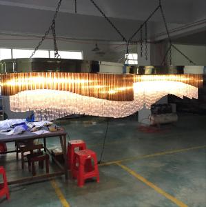 Wholesale Big Size Outdoor Customized Project Pendant Lamp Custom Chandeliers from china suppliers