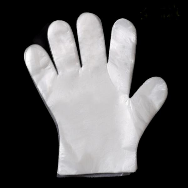 Professional Large Disposable Gloves Food Service / Plastic Gloves For Food