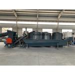 OEM Polystyrene Recycling Machine For PET Bottle Label Separation In Tire