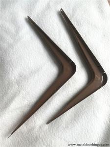 Wholesale Manufacturer Wholesale 90 Degree Brown Steel Metal L Angle Mounting Bracket Corner Bracket from china suppliers
