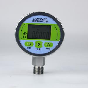 Wholesale Air Gas Oil Pressure Manometer High Precision 80mm Intelligent Digital Pressure Gauge from china suppliers