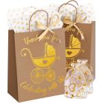 Customized Ivory Board Paper Bag for Baby Products Luxury Custom Order Accepted