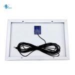 12V Wholesale High Quality ZW-8W-12V Glass Laminated Solar Panel 8W Portable