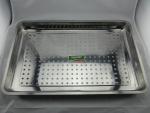 SS 201 304 316 Perforated Baking Tray Silver Color For Bbq And Household