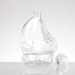 750ml Clear Glass Spirits Wine Bottle for Xo Brandy Customized Shape and Sealing
