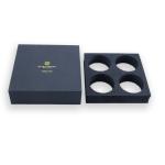 Custom Logo Black Luxury Gift Boxes With EVA Cardboard Packaging Box