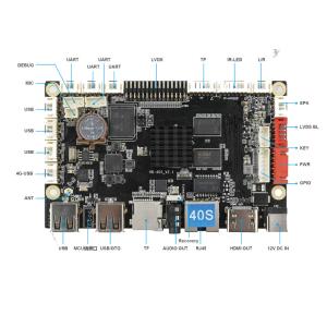 China LCD Advertising Digital Signage Components Android Mainboard A40i Motherboard on sale