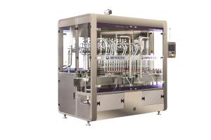 Wholesale 16 Head Cream Volumetric Piston Filling Machine For Viscous Liquids 1 Liter Water Bottle Filling Machine from china suppliers
