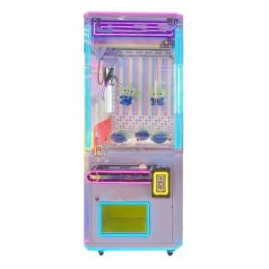 Wholesale 80*90*210cm Coin Operated Crazy Toy Crane Claw Vending Game Machine for 1 Player from china suppliers