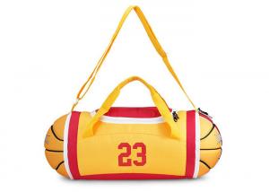 Wholesale Personalized Sports Duffle Bags , Zipper Closure Basketball Sports Bag from china suppliers