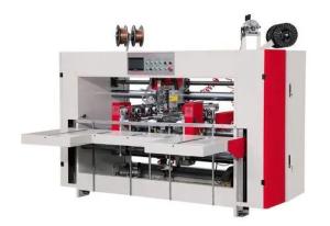 Wholesale Semi Automatic Carton Box Stitching Machine for Corrugated Paper Box Stapling from china suppliers